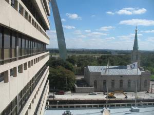 View from the hotel window